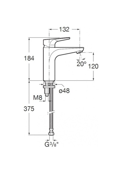 Roca Atlas Lavabo Bataryası A5A3990C00