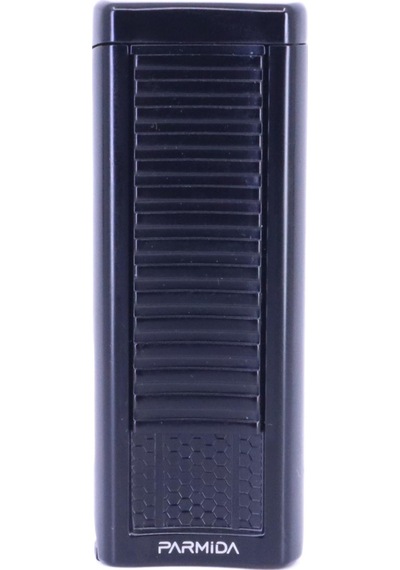 Parmida Hexagon Siyah Çift Torch Puro Çakmağı