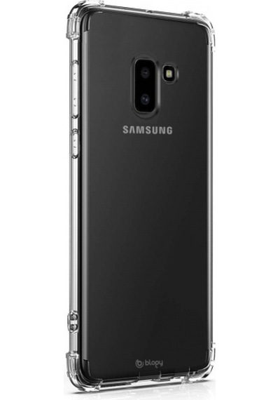 Blogy Galaxy J6 Plus İle Uyumlu Crystal Fit Kılıf Crystal Clear