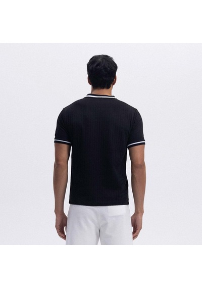 Ellesse Em492-bk Bisiklet Yaka Erkek T-shirt - Siyah