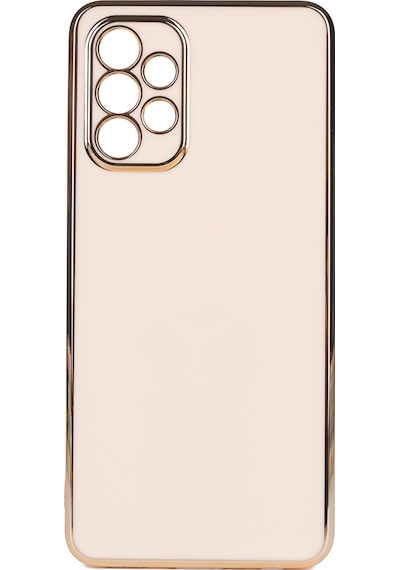 Samsung Uyumlu Galaxy A32 4G Parlak Kenarli Bark Silikon Kilif 547681089