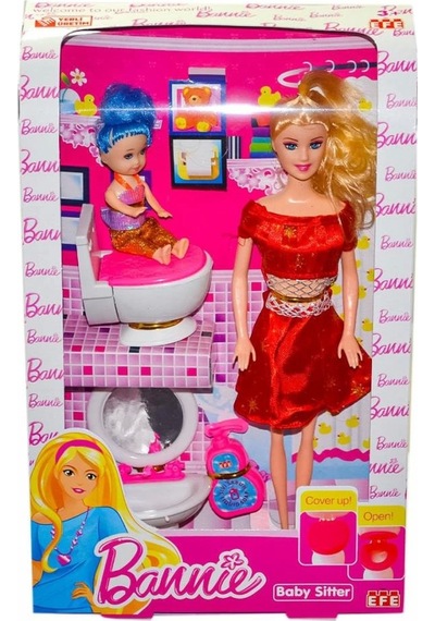 Mey İthalat 286 Banyo Setli Bannıe Pembe