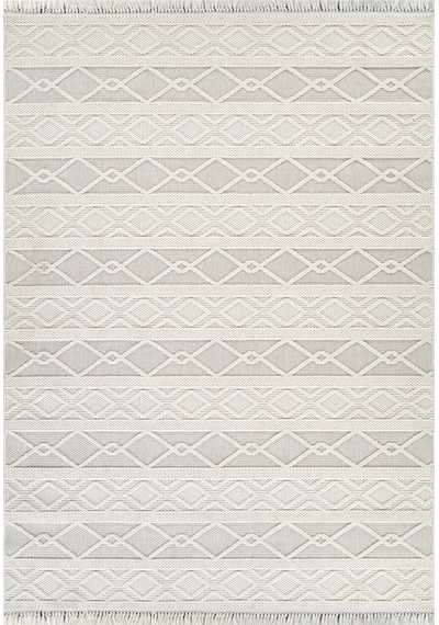 Kaşmir Halı 7/24 İskandinav Larus Grey 80x150 CM Salon Mutfak Halısı Yolluk Kilim