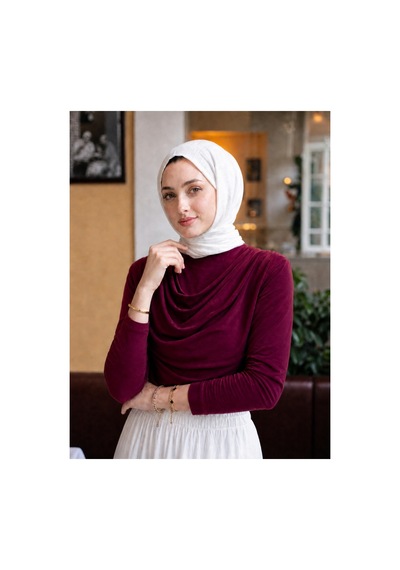 Unika Boutique Ön Drapeli Sandy Body Bordo