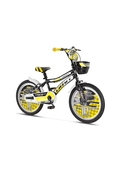 Ümit 2002 Trend-y-bmx-sepet-v-erkek Çocuk Bisikleti 20 Jant Siyah Sarı Siyah