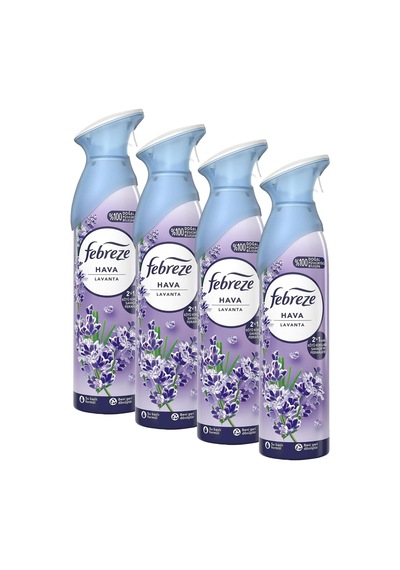 Hava Ferahlatıcı Sprey Oda Kokusu Lavanta 185 Ml 4 Paketi Diğer