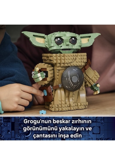 LEGO® Star Wars™ Grogu™ (Mandalorlu Çırak) 75446 - 10 Yaş ve Üzeri Çocuklar için Dekoratif Star Wars Sergileme Modeli Yapım Seti (1200 Parça)