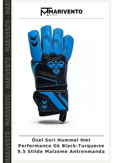 Marivento Özel Seri Hummel Hml Performance Gk Black-turquoıse 9.5 Stilde Malzeme Antrenmanda Çok Renkli