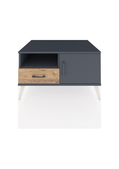 Kronos Şifonyer 2 Raflı Tek Çekmeceli Tek Kapaklı 88x59x48 Antrasit-antrasit/çam Antrasit/çam Kronos Şifonyer 2 Raflı Tek Çekmeceli Tek Kapaklı 88x59x48 Antrasit-antrasit/çam Antrasit/çam