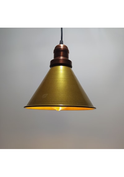 Mylights Retro Vintage Rustik Bronz Tekli Sarkıt Avize