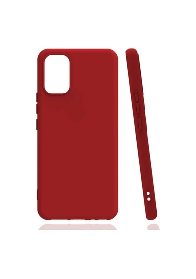 Vivo V21e Esnek Soft Tasarım Tam Koruma Dayanıklı Kılıf Col177244-kırmızı