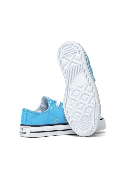 Tonny Black Çocuk Unisex Kot Mavi Rahat Kalip Sneaker Ayakkabi Mavi