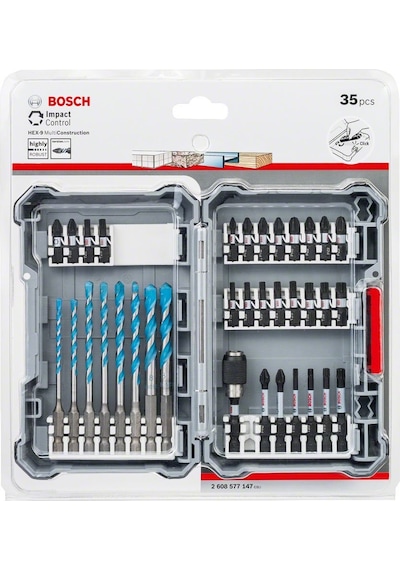Bosch Impact 35'Li Matkap ve Bits Ucu Karışık Set 2608577147