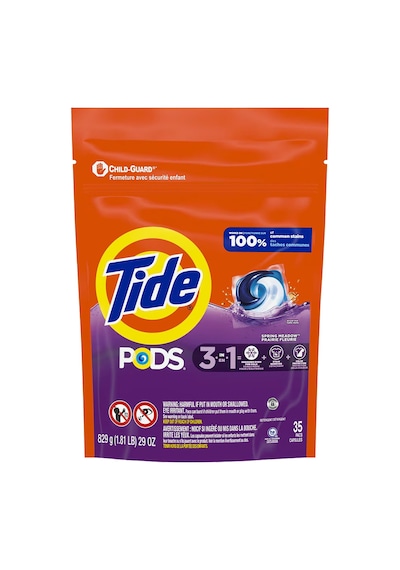 Tide Pods 3in1 Kapsül Çamaşır Deterjanı Bahar Esintisi 35 Kapsül