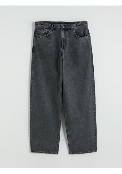 Lcw Jeans Antrasit Süper Baggy Fit Erkek Jean Pantolon