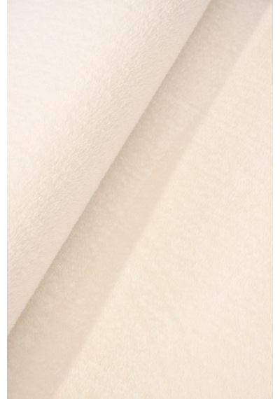 Puffy Kırık Beyaz/krem Yumuşak Peluş Halı Yolluk Kaymaz, Yıkanabilir, Salon Mutfak Antre Için