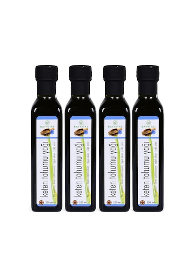 Bayvital Keten Tohumu Yağı 4 x 250 ML