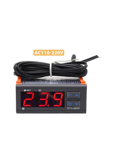 STC9200 Dijital Çift Prob Isı Kontrol Termostat