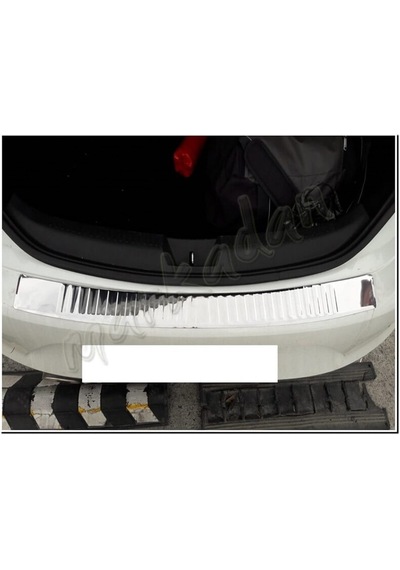 Woc Chrome Renault Megane 4 Sedan Krom Arka Tampon Eşiği 2016 Son