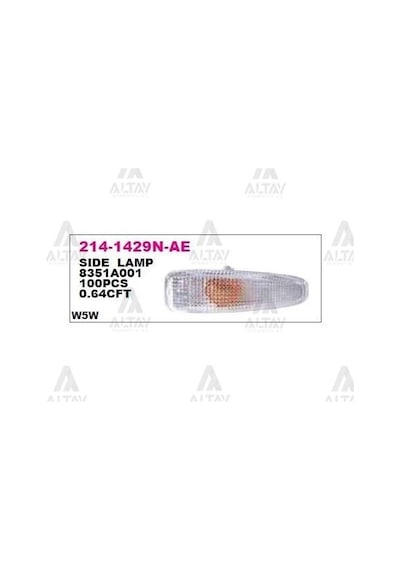 DEPO 2141429NAE Çamurluk Sinyal Lambası Mitsubishi Lancer 08-