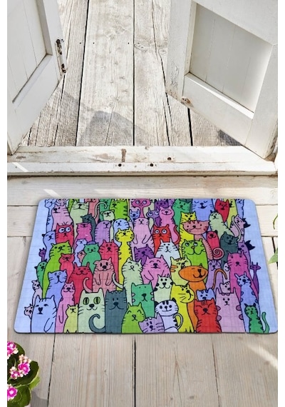 Coloredcat Özel Tasarım Iç Ve Dış Kapı Önü Paspasları