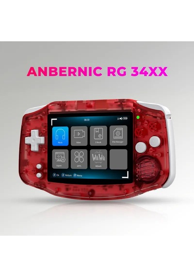 Rg 34xx Retro El Oyun Konsolu 64 Gb Şeffaf Kırmızı - 3.4 İnç 3:2 Ips Ekran 720x480 Gba Tasarım H700 İşlemci 5g Wi-fi Bluetooth Hdmı 3500 Mah Batarya Rg 34xx Retro El Oyun Konsolu 64 Gb Şeffaf Kırmızı - 3.4 İnç 3:2 Ips Ekran 720x480 Gba Tasarım H700 İşlemci 5g Wi-fi Bluetooth Hdmı 3500 Mah Batarya