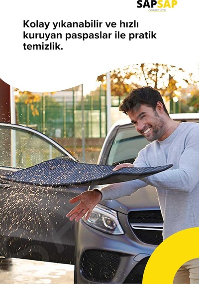 3d Özel Kesim Koku Yapmaz Su Geçirmez Havuzlu Eva Oto Paspas Siyah Mercedes-benz C-class W204 2007-2014 İle Uyumlu