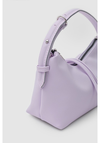 Shule Bags Lete El Ve Çapraz Çanta Lila
