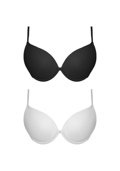 Cottonhill Lol Up Push Up Balenli Sütyen 2'li Paket Çok Renkli