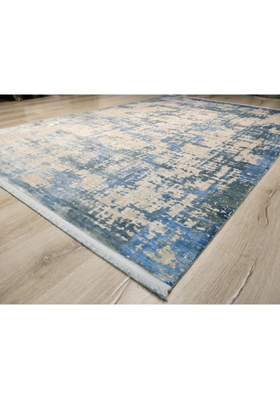Türkmen Halı Pavia 1696A Mavi 160X230 Cm Ipeksi Salon Halısı
