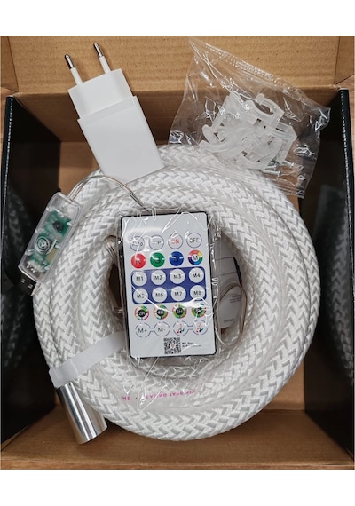 5v 5 Metre Usb Kitli Ip67 Ic-rgb Halat Işık Pixel Neon Şerit Led Bluetoothlu Ve Uzaktan Kumandalı