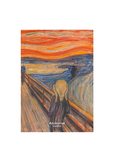 Art Journal 4'lü Kareli Tel Dikişli Defter Seti Renkli Karton Kapak, Hafif Kağıt, A6 Toplam 288 Sayfa