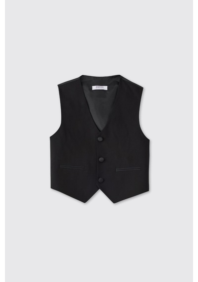 Panço Erkek Çocuk Siyah Takım Elbise 2602bk17001