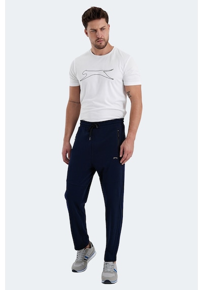 Slazenger Ones In Erkek Fermuar Cepli Lacivert Eşofman Altı Lacivert