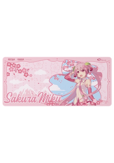 Akko Sakura Miku 90 40 Mouse Pad Renkli