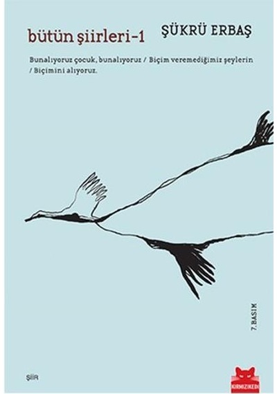 Bütün Şiirleri 1 - Şükrü Erbaş - Kırmızıkedi Yayınları