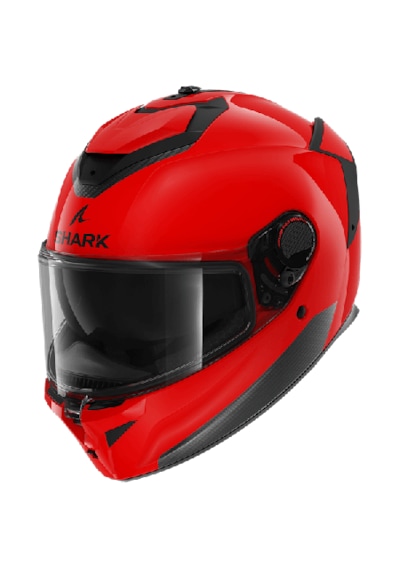 Shark Spartan Carbon Kask Kırmızı Kırmızı