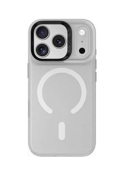Apple Uyumlu iPhone 17 Pro Max  Kılıf M-safe Şarj Özellikli Benks C-magnet Lucid Armor Kapak Beyaz Beyaz