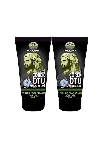 Ibn-ı Sina Çörek Otu Kremi 2 Adet 50 Ml / Masaj Kremi