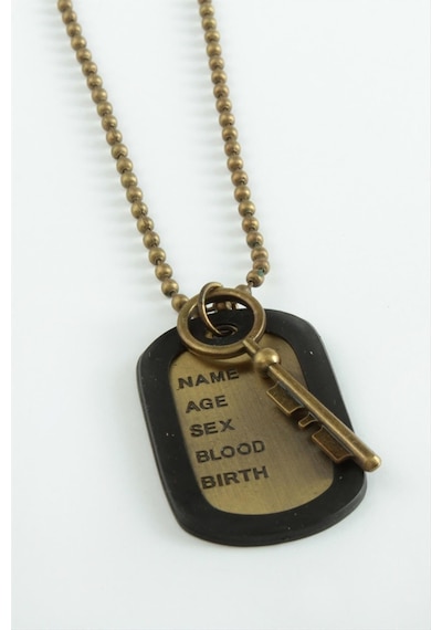 Kilit - 168 - Künye Metal Erkek - Csmo-tex - Kolye Antik