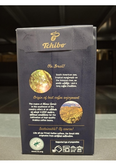 Tchibo Privat Kaffee Brazil Mild Filtre Kahve 250 Gr X 4 Adet Öğütülmüş