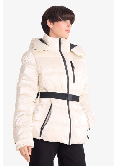 Defacto Regular Fit Kapüşonlu Mont F9979ax25wner128 Ekru-er128