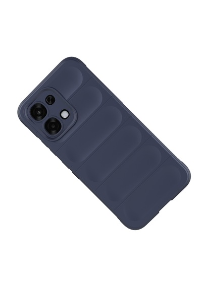 Oppo A6 Pro Kılıf Kamera Korumalı Leke Tutmaz Tasarımlı Darbe Emici Tpu Yumuşak Pürüzsüz Silikon Kapak Lacivert
