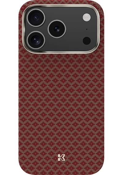 Apple Uyumlu iPhone 17 Pro Max Kılıf M-safe Şarj Özellikli Armorair Armorgrid Serisi Kevlar Turuncu Turuncu