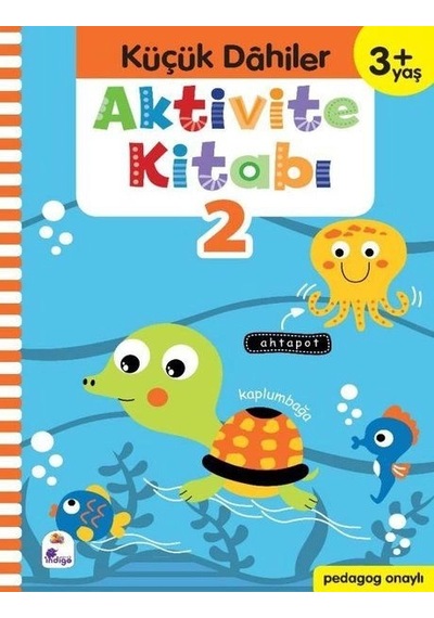 Küçük Dahiler Aktivite Kitabı 2 3+ Yaş