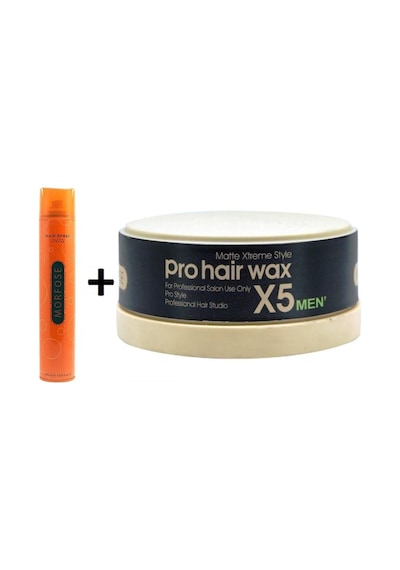 Morfose Ultra Strong Saç Spreyi 400 ML + Pro Hair X5 Matte Wax 150 ML