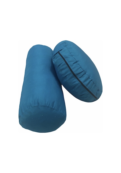 Meditasyon Minderi & Bolster Minderi / Petrol Mavisi