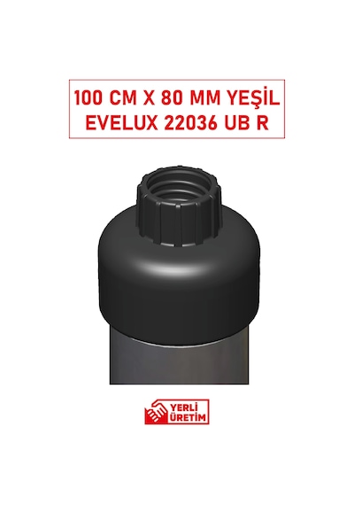 22036 Ub R Tpu-tpe S Şerit Ayırıcı Esnek Delinatör 100 Cm X 80 Mm Yeşil