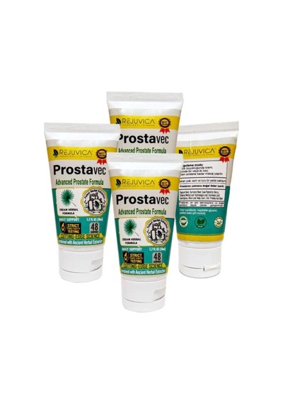 Süper Prostavec 4 Adet X 50 Ml Krem Erkeklere Özel Yer Kremi