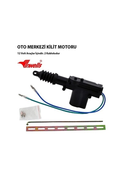 Merkezi Kilit Motoru Tek Motor 2 Kablo Arka - Bagaj